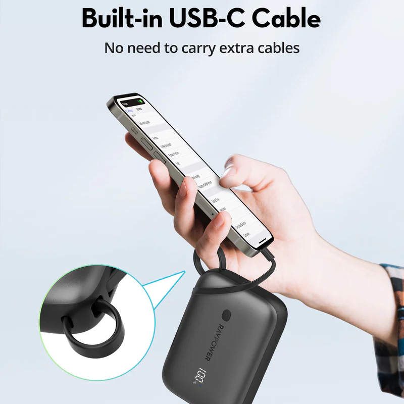 Ravpower PD pioneer 10000mAh 20W 2-Port Power Bank RP-PB1224